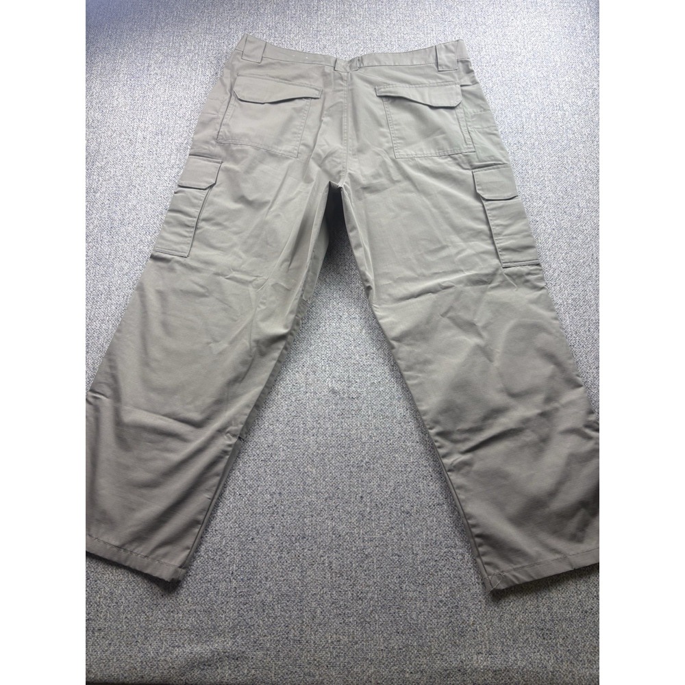 TRU-SPEC Khaki Beige Cargo Pants Mens Size 42 Work Or Play Ripstop - Picture 5 of 8